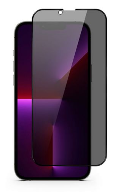 Skärmskydd Privacy iPhone 13/13 Pro/14 - 3D Härdat Glas (bulk)