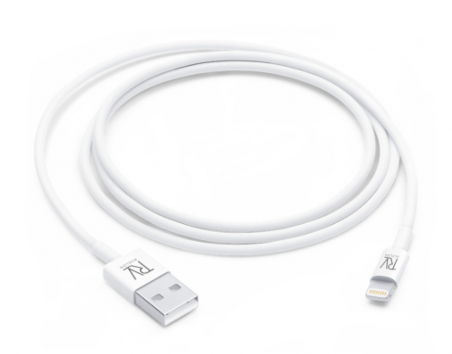 USB-A till Lightning Kabel 1m