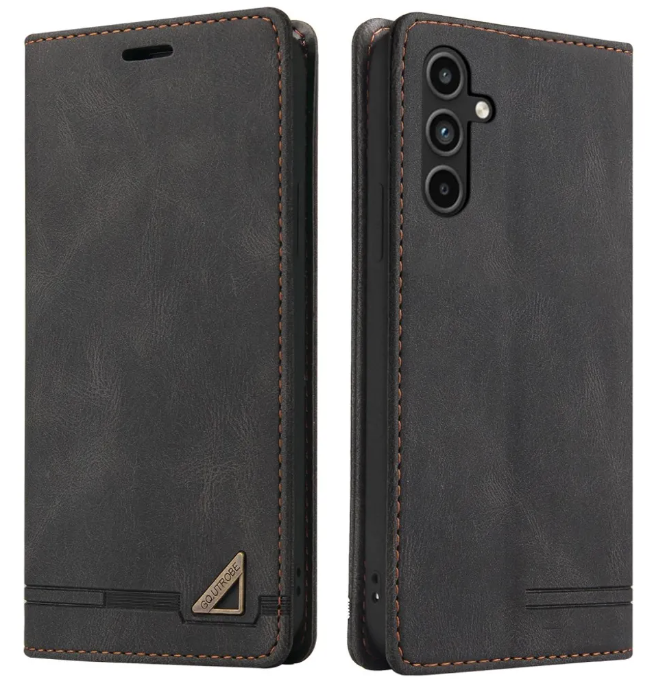 Samsung Galaxy A15 4G plånboksfodral - Black