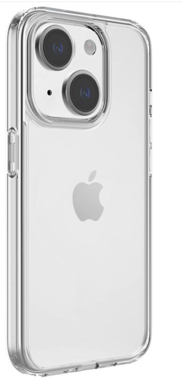 iPhone 15 Stöttåligt Skal - Transparent