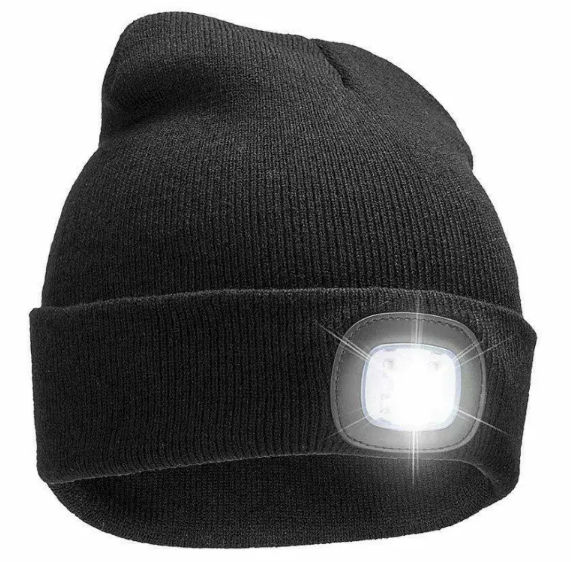 Snygg mössa med lampa