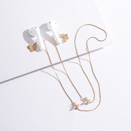 Anti-lost Necklace for AirPods - Gold