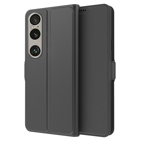 Sony Xperia 1 VII fodral with stativ – svart