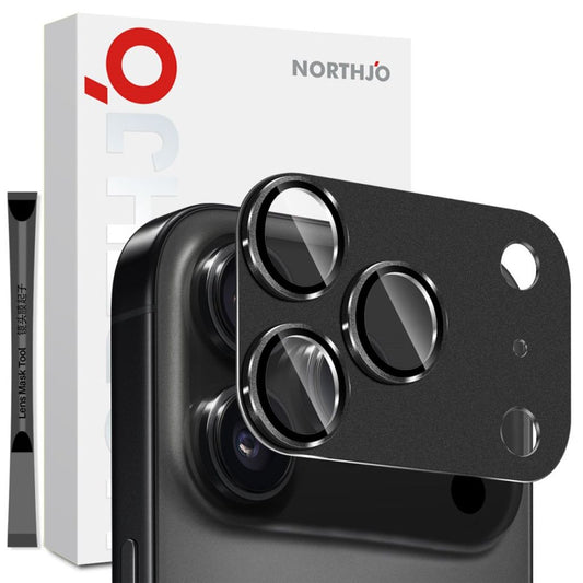 NORTHJO iPhone 17 Pro Max Lens protector - Black