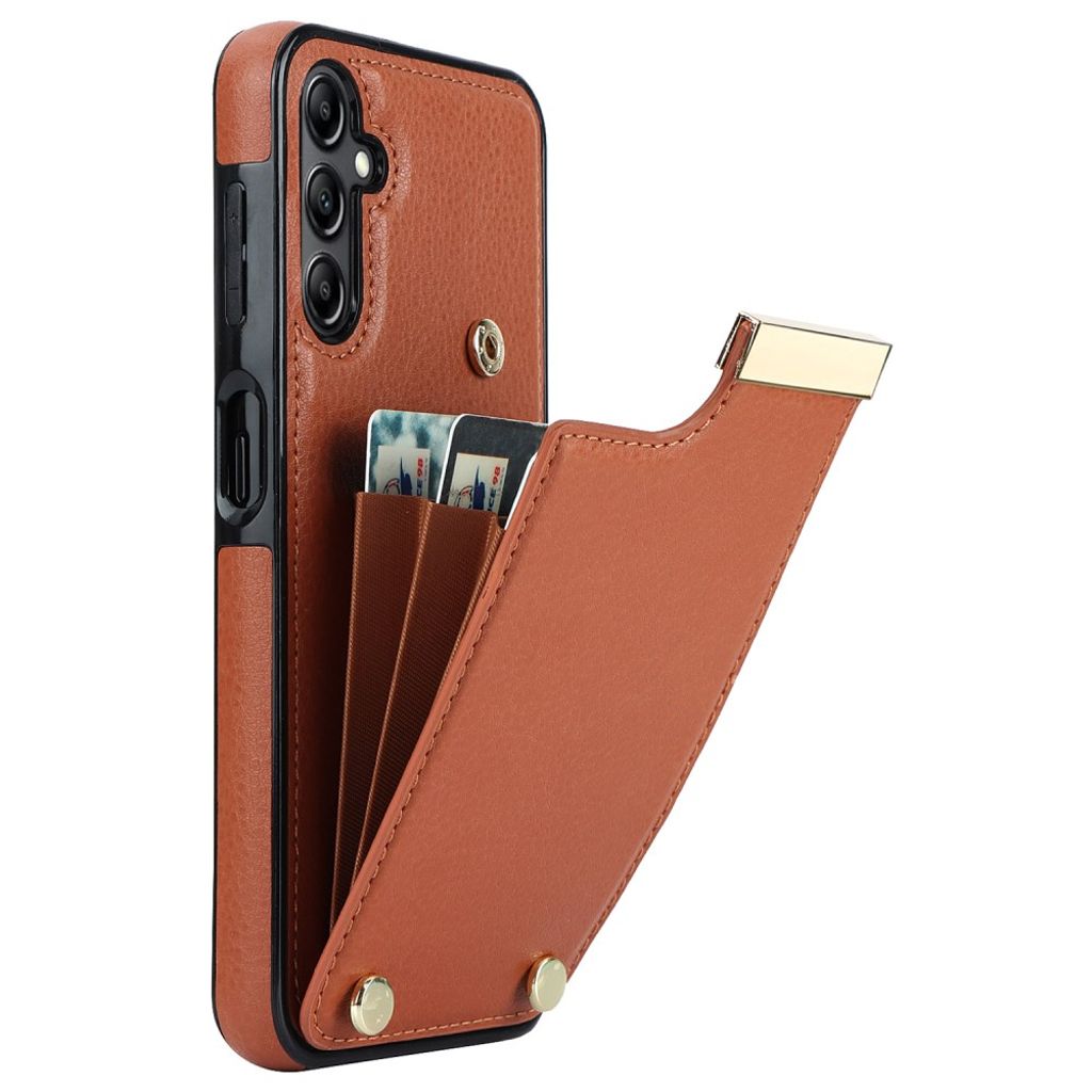 Samsung Galaxy S24 Card Slot Case - Brown