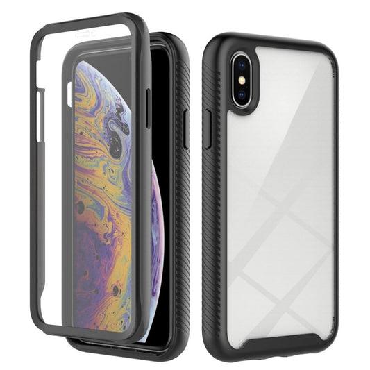 IPhone XS Max skal Anti-Drop Hybrid & skärmskydd – svart