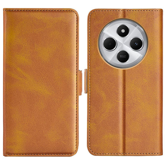 Xiaomi Redmi 14C / 14R / POCO C75 plånboksfodral – gul