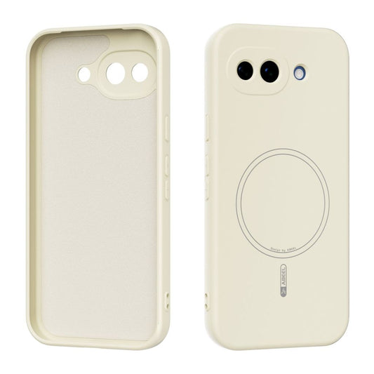 ABEEL Google Pixel 10a MagSafe Compatible Silicone skal – Beige
