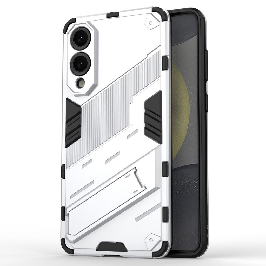 Samsung Galaxy S25 Edge Phone Case with Stand - White