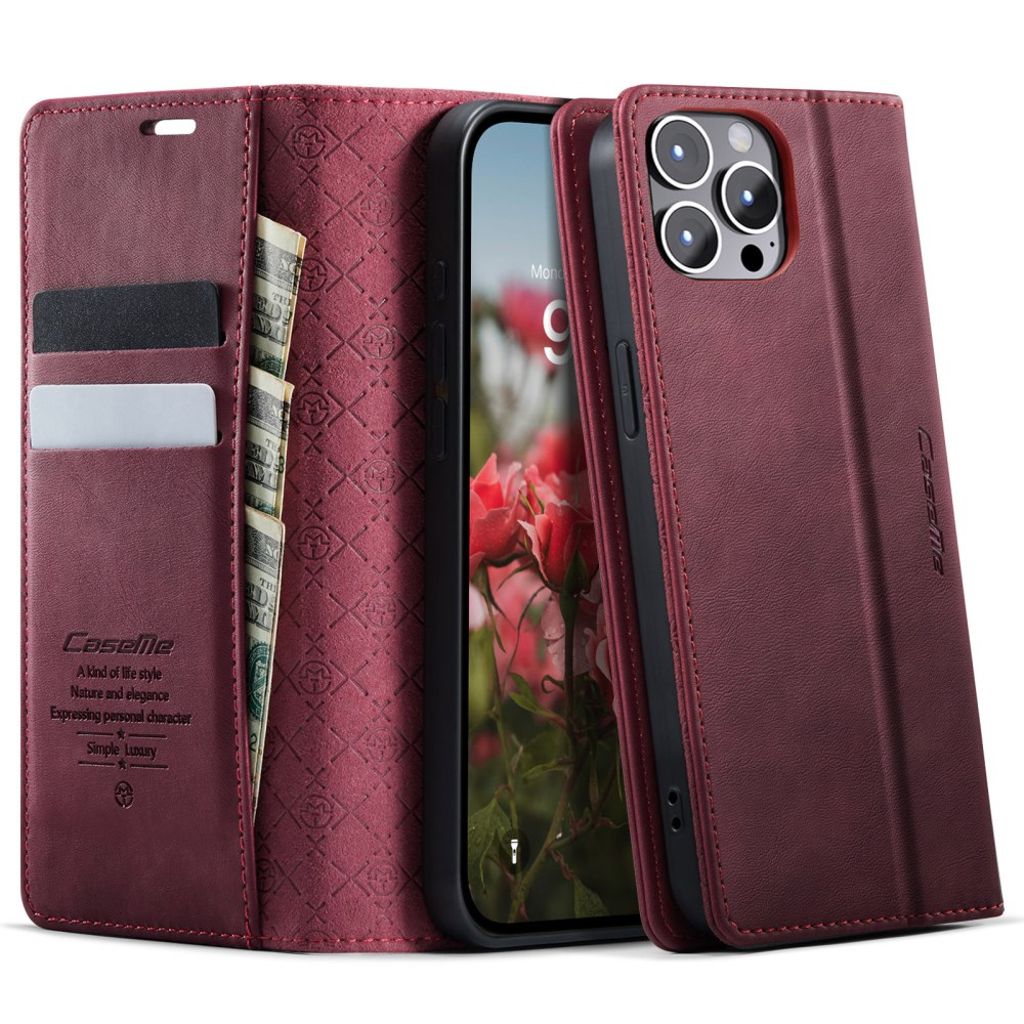 CASEME iPhone 12 Pro Max Cover with Stand - Red