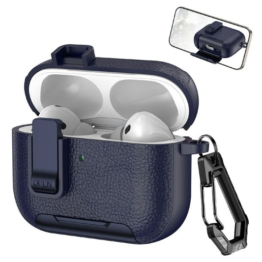 Apple AirPods Pro 3 Case with Stand - Dark Blue