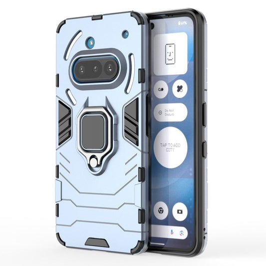 Nothing Phone (3a) skal with Ring holder – blå