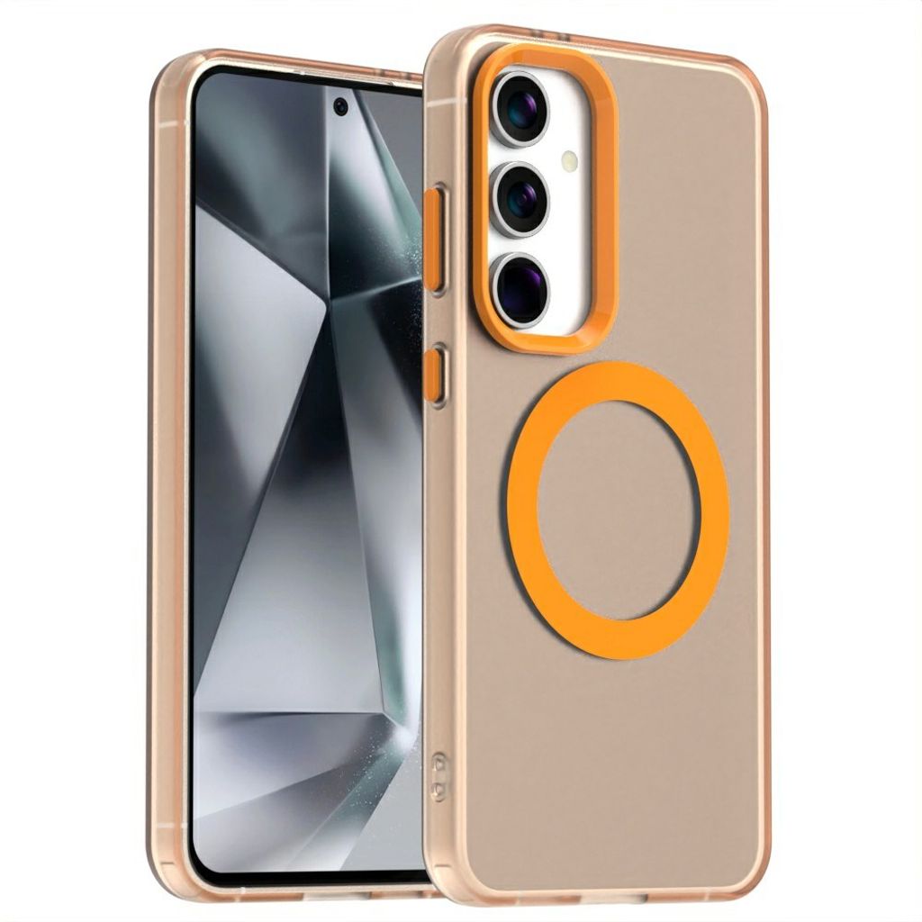 Samsung Galaxy S25 / S24 MagSafe Compatible Case - Orange
