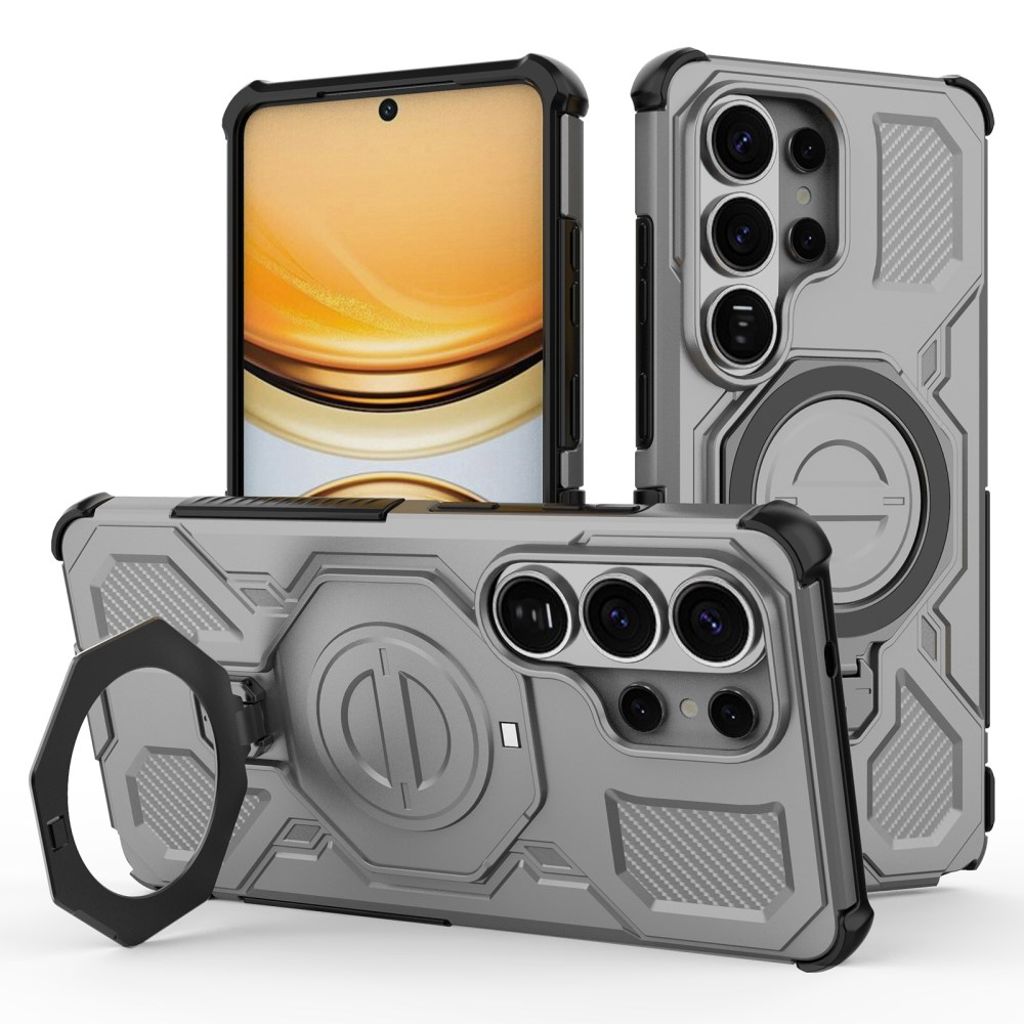 Samsung Galaxy S26 Ultra Case with Stand - Grey
