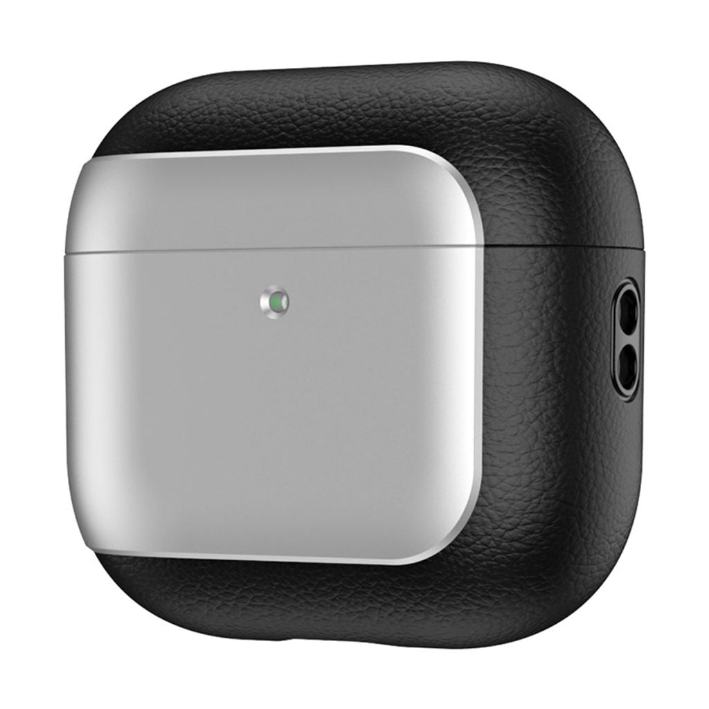 AirPods 4 TPU Case Shockproof with Lanyard - Silver
