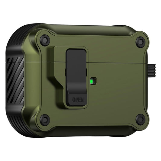 Apple AirPods Pro 3 Case with Carabiner - Dark Green