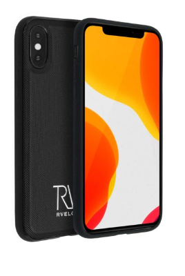 iPhone X/XS Plånboksfodral Magnet Rvelon - Svart