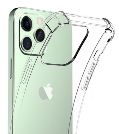 iPhone 14 Pro Skal - Stöttåligt Transparent