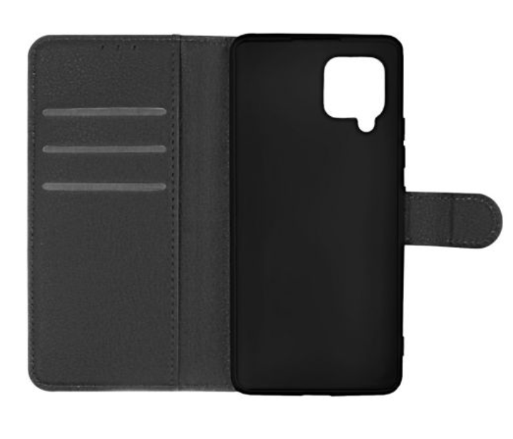 Samsung Galaxy A42 5G Flip Stand Leather Wallet Case Black