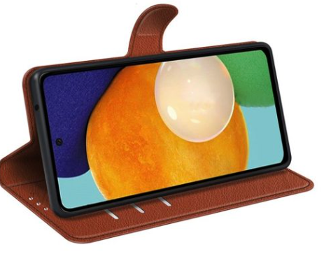 Samsung Galaxy A13 4G Plånboksfodral med Stativ - Brun