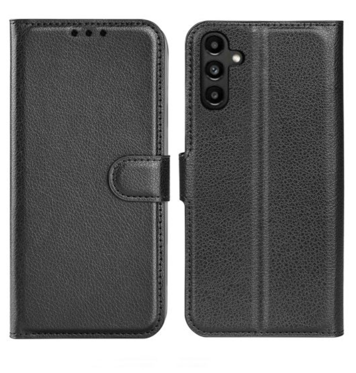 Samsung Galaxy A04s Plånboksfodral med Stativ - Svart